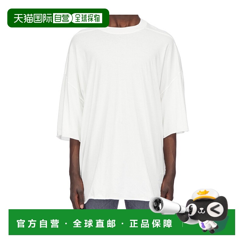 1h可退 RICK OWENS DRKSHDW 男士T恤 DU02E7259RN11 AW2025