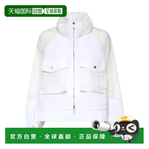 PINKO 女士外套 106592A325Z04 SS2026 白色 Technical Jacket Wi