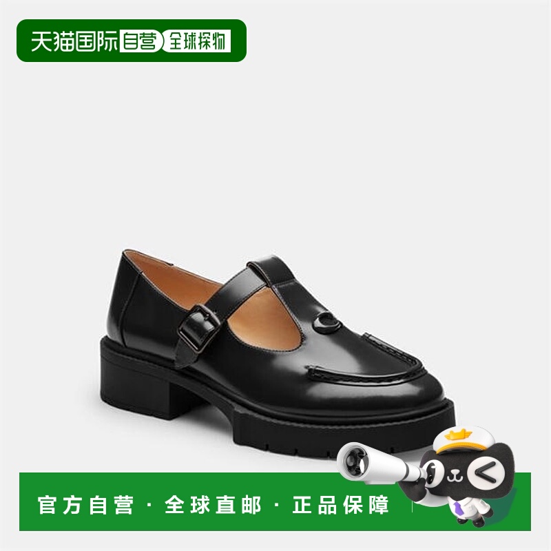 1h可退 潮奢Coach蔻驰 女士 Liv Ld52 玛丽珍鞋靴新款