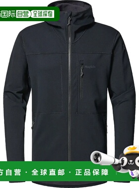 HAGLOFS Rosson Mid全拉链抓绒 男士户外针织保暖外套卫衣抓绒衣