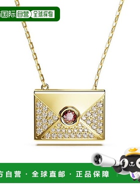 1h可退 潮奢 Swarovski 施华洛世奇 女士 Letra 项链水晶吊坠