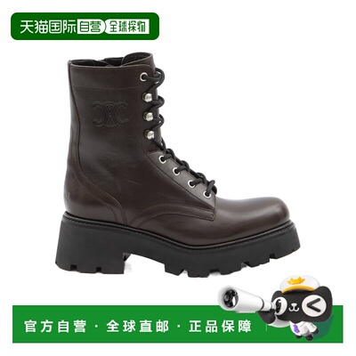 CELINE 女士靴子 357583891C19AB SS2025 棕色 Triomphe Rangers