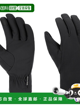 1h可退 mont-bell 女士手套 1118993BK CO 黑色 CLIMABARRIER Glo