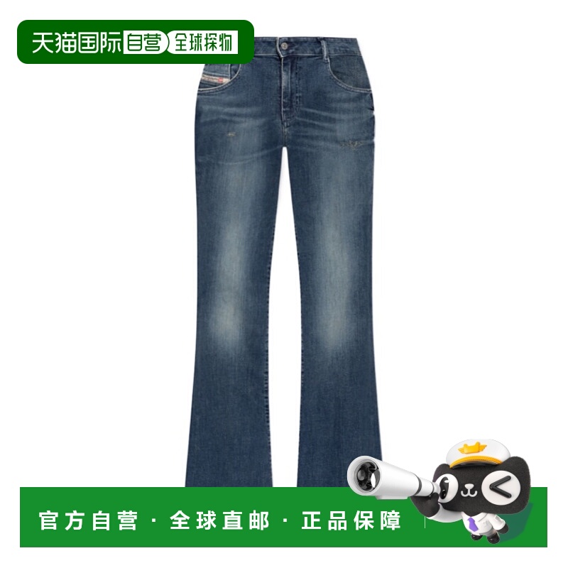 1h可退 DIESEL 女士牛仔裤 A1100509L9601 AW2025 蓝色 1969系列