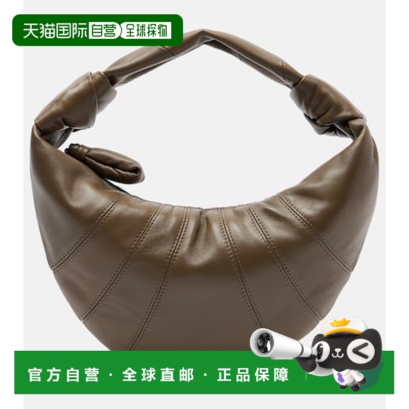 潮奢 Lemaire 女士 Fortune 牛角包形迷你皮革肩包