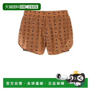 MCM 男士POLO衫 MHTFAMM01CO AW2025 花色 Printed nylon shorts