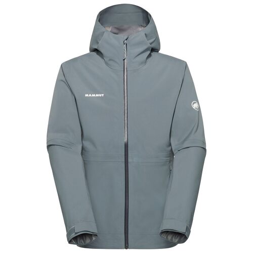 Mammut 男士户外冲锋衣 0023178STRATA CO 灰色猛犸象夹克