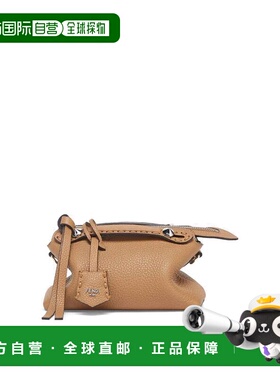 FENDI 女士斜挎包 8BS098ASU2F0EMR AW2024 浅棕色 Mini By The W