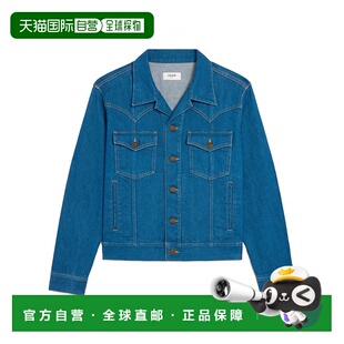 男士 蓝色 夹克 AW2025 TRUCKER夹克 RV0RN0D38GBV7 CELINE