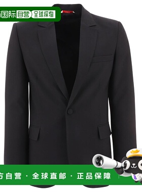 VALENTINO 男士夹克 2V0CE3668EJ0NO SS2023 黑色 Blazer with ta