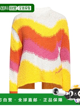 1h可退 潮奢 Marni 玛尼 女士 毛衣 yellow黄色 舒适时尚