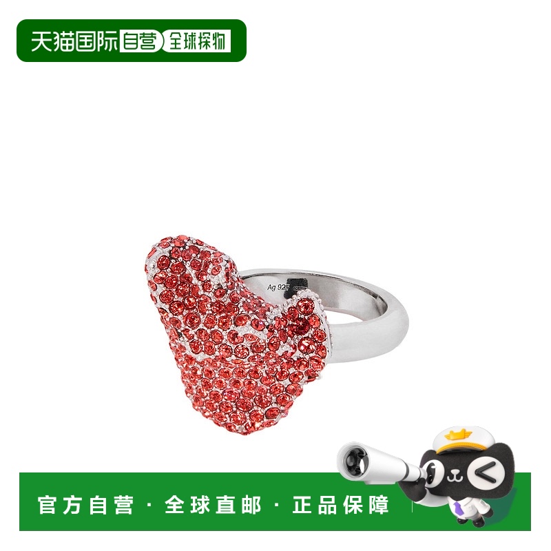 1h可退 LOEWE 女士戒指 JJL2305X015759 AW2024 红色 LOEWE x Lyn