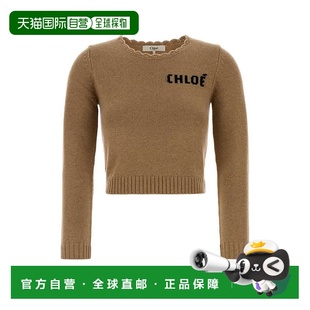 女士针织衫 Chloe CH26SMP28560218 棕色 Knitwear SS2026 CHLOÉ