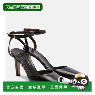 Row 女士 black黑色 潮奢 舒适时 皮质凉鞋 The 1h可退 Carla