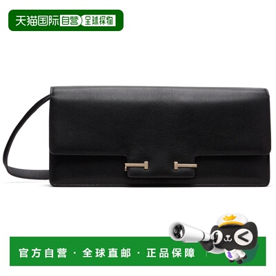 Tom Ford 汤姆 福特 女士 黑色 Supple Leather Aube E/W 单肩包