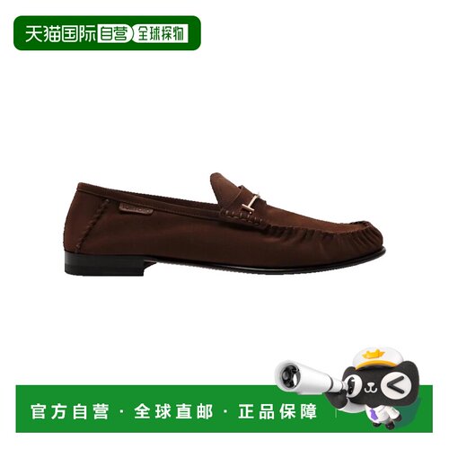 Tom Ford 汤姆 福特 男士 绒面革双T金属乐福鞋 J1656-LCL534P
