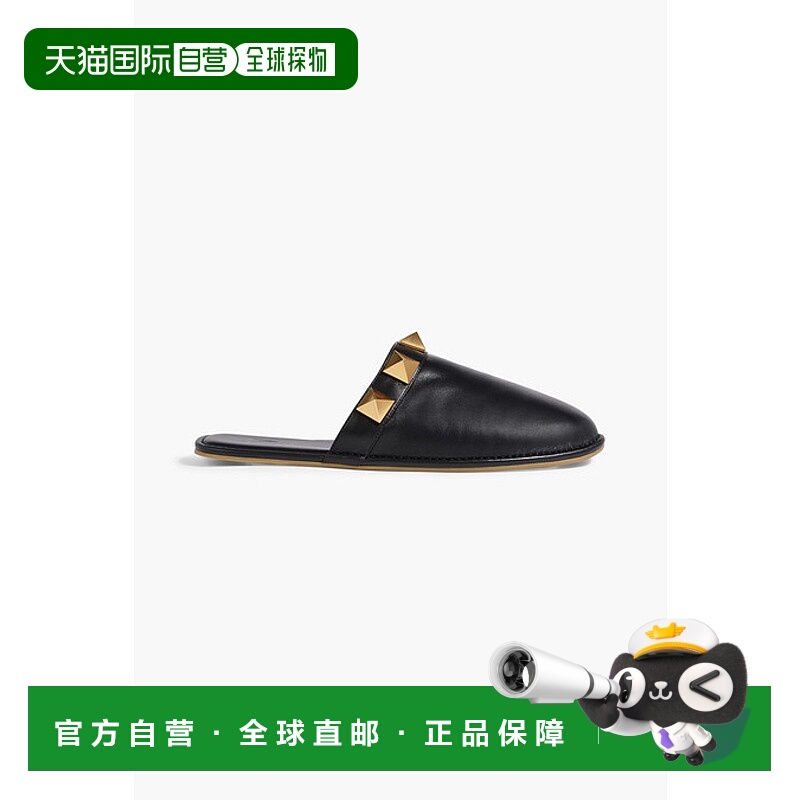 1h可退 潮奢 Valentino 华伦天奴 女士 罗马铆钉皮质便鞋 W0S0DH3