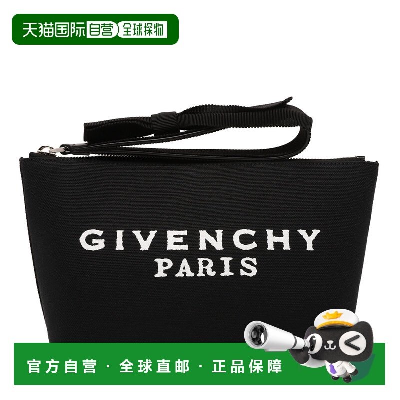 1h可退 潮奢 Givenchy 纪梵希 女士 紀梵希Logo印花牛仔布手拿包,箱包皮具/热销女包/男包,手拿包,淘宝优惠券,粉丝福利购,淘宝优惠卷