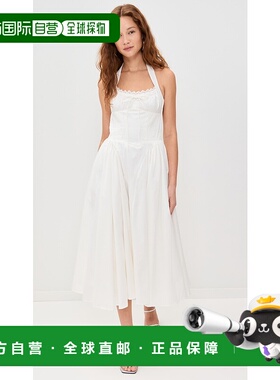 1h可退 潮奢 Line & Dot 女士 Abbot 连衣裙 white白色 舒适时尚