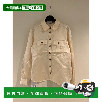 1h可退 SELF-PORTRAIT 女士衬衫 PF24158TCCREAM AW2024长袖