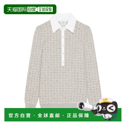GIVENCHY 女士POLO衫 BW90TG4ZPB250 SS2025 花色针织衫