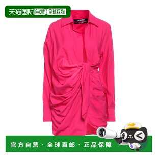 1h可退 潮奢 Jacquemus 女士 短款连衣裙 pink粉色 舒适时尚
