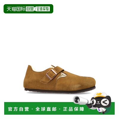 BIRKENSTOCK 女士凉鞋 1014962FMINK CO 棕色 ‘London Shearling