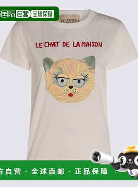 VALENTINO 女士T恤 7B3MG25J9LDA03 AW2025 白色