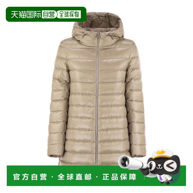 HERNO 女士外套 PI00133DR1985 AW2025 花色 连帽羽绒服