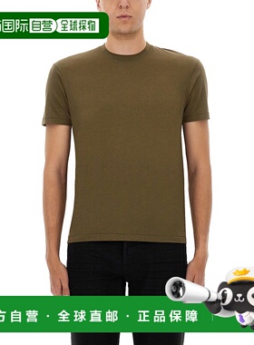 1h可退 TOM FORD 男士T恤 JCS004JMT012FG905 AW2025 绿色新款