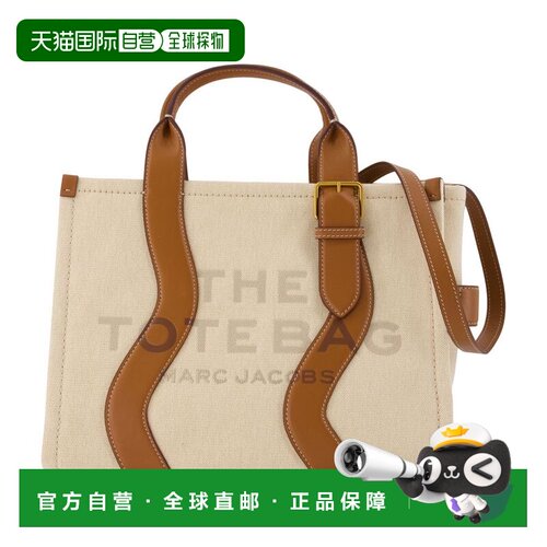 Marc Jacobs 马克 雅可布 女士 THE 中号可购物棉米色购物袋 2S6H