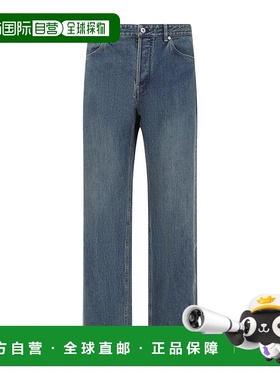 JIL SANDER 男士牛仔裤  J47KA0266J45291420 CO蓝色直筒裤