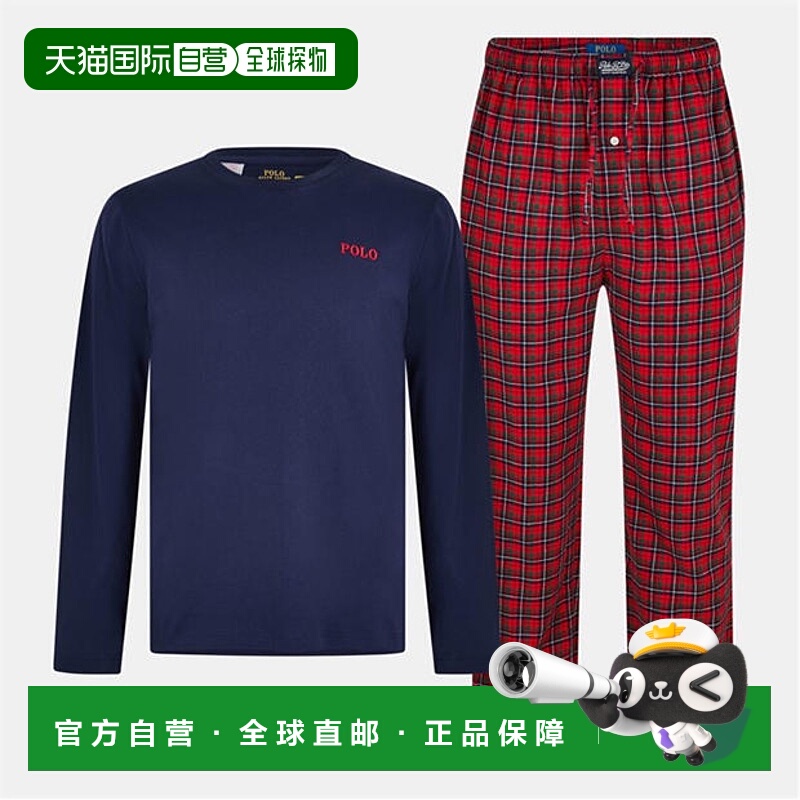 1h可退 潮奢 Polo Ralph Lauren Polo 拉夫 劳伦 男士 长袖睡衣套