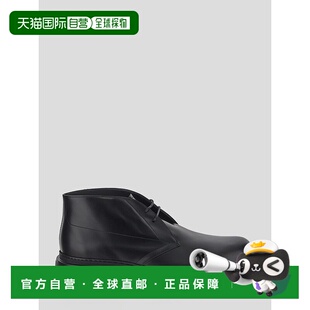 靴子 XXM24L00D80LYGB999 lace Leather 男士 黑色 TOD SS2025