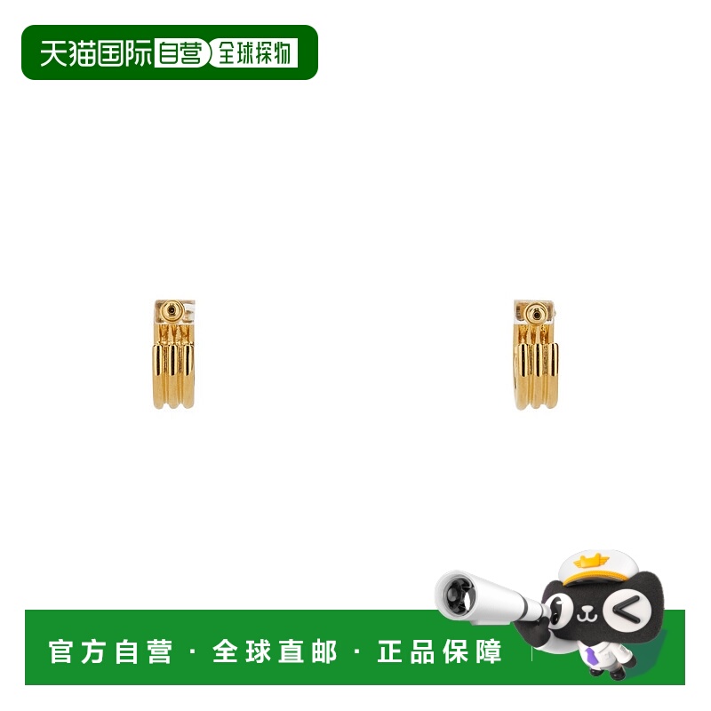 1h可退 FENDI 女士耳饰 8AK990B08F0CFK CO 金色 属耳环