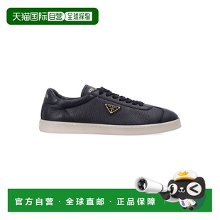 PRADA 男士运动鞋 2EE394013F0632 CO 黑色 Prada grained leathe