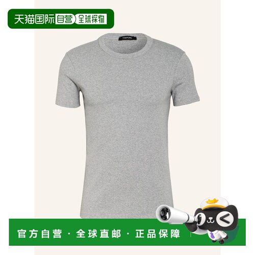 1h可退 TOM FORD 男士T恤 100338009614001 CO 灰色 T-shirt