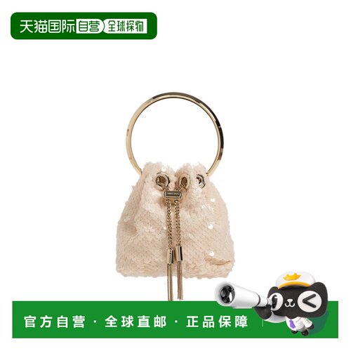 JIMMY CHOO 女士手提包 MICROBONBONEZRBONELIGHTGOLD