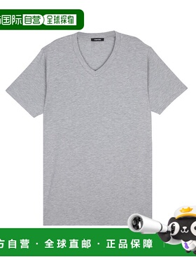 1h可退 TOM FORD 男士内裤 T4M091410020 SS2025 灰色 V-NECK T-S