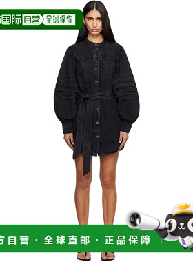 1h可退 潮奢 ISABEL MARANT 女士 黑色 Moe 连衣裙 RO1005FAD1H04