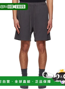 1h可退 潮奢 SKIMS 男士 灰色 Jersey Lounge Relaxed 短裤 BOSHO