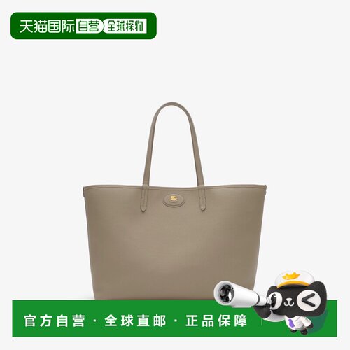 BURBERRY 女士手提包 8123376C5126 SS2026 卡其色 Dove grey lea
