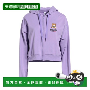 莫斯奇诺 女士 汗衫 1h可退 舒适时尚 Moschino purple紫色 潮奢
