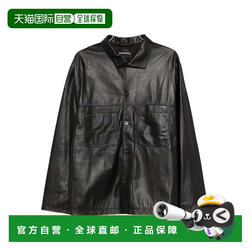 1h可退 ARMANI EXCHANGE 男士皮衣 EM004729AF22948U8168