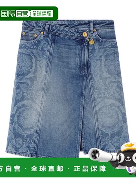 VERSACE 女士半身裙 10203951A147761D870BLUE AW2025