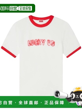 KENZO 男士T恤 FG55TS1064SK02 SS2026 白色 短袖T恤