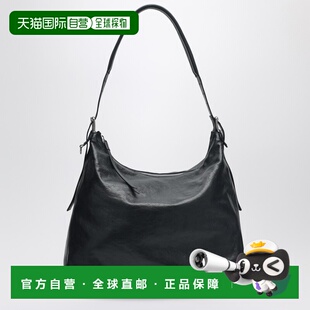 1h可退 潮奢 Lemaire 女士 海军蓝皮革束带水饺包 BG0189LL0108