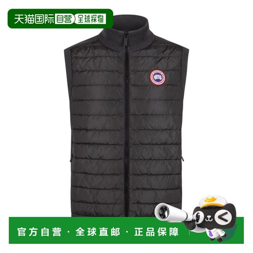 CANADA GOOSE 男士马甲 6829M9699 SS2026 黑色 HyBridge® 针织羽