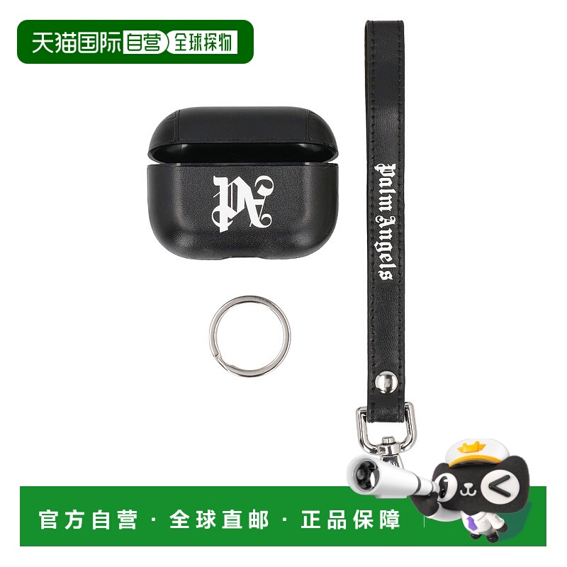 1h可退 潮奢 Palm Angels 棕榈天使 男士 字母印花腕帶 AirPods