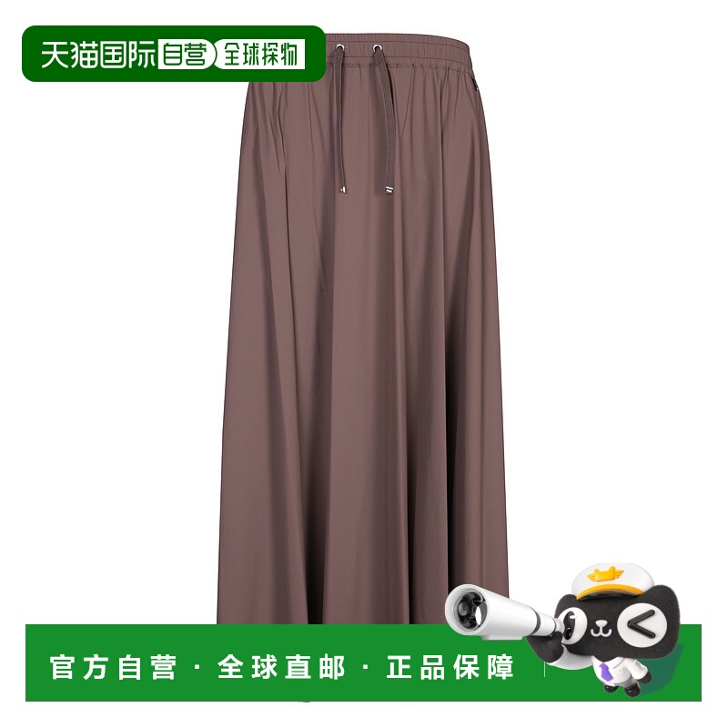 1h可退 HERNO 女士半身裙 GN00025DR12431SZ8810 AW2025 棕色